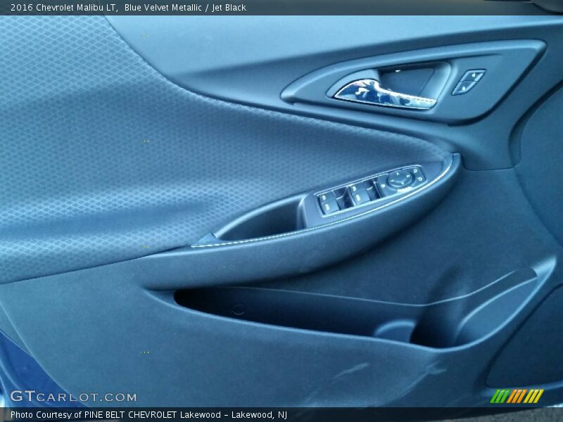 Blue Velvet Metallic / Jet Black 2016 Chevrolet Malibu LT