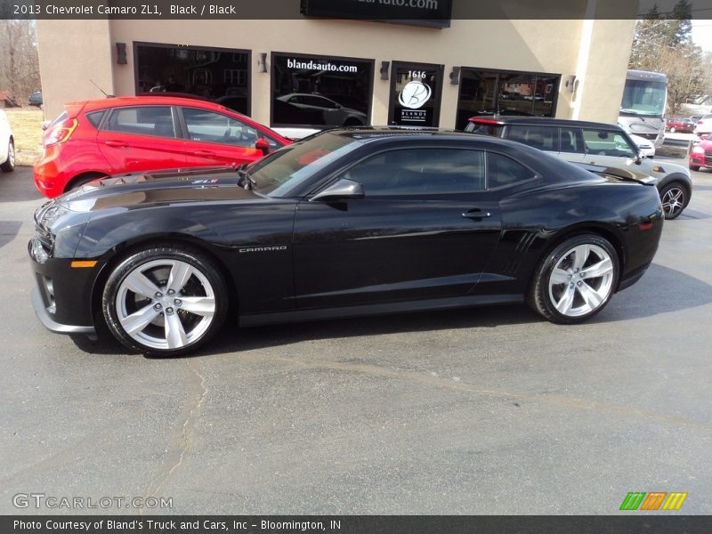 Black / Black 2013 Chevrolet Camaro ZL1