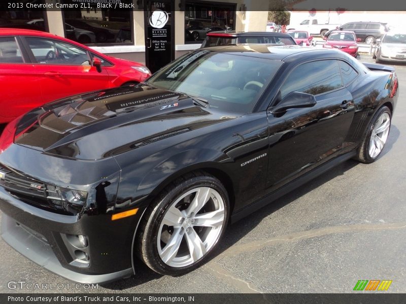 Black / Black 2013 Chevrolet Camaro ZL1