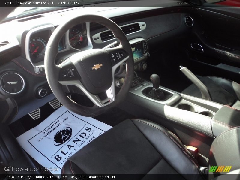 Black / Black 2013 Chevrolet Camaro ZL1
