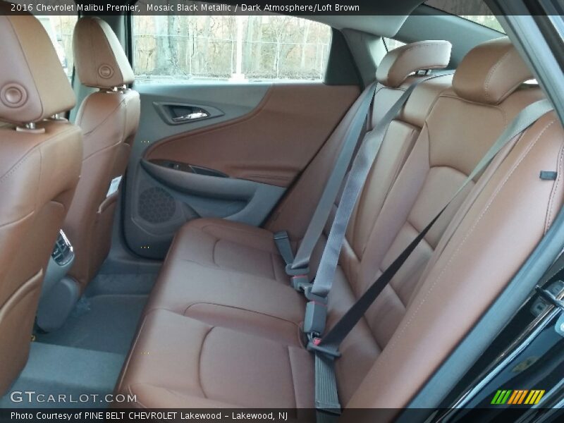 Rear Seat of 2016 Malibu Premier