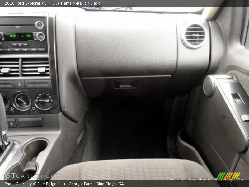 Blue Flame Metallic / Black 2010 Ford Explorer XLT