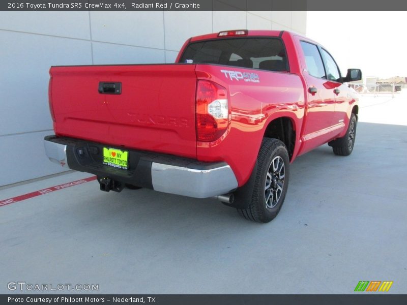 Radiant Red / Graphite 2016 Toyota Tundra SR5 CrewMax 4x4