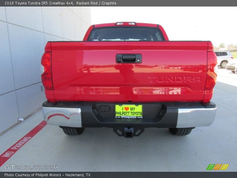 Radiant Red / Graphite 2016 Toyota Tundra SR5 CrewMax 4x4