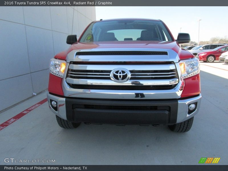 Radiant Red / Graphite 2016 Toyota Tundra SR5 CrewMax 4x4