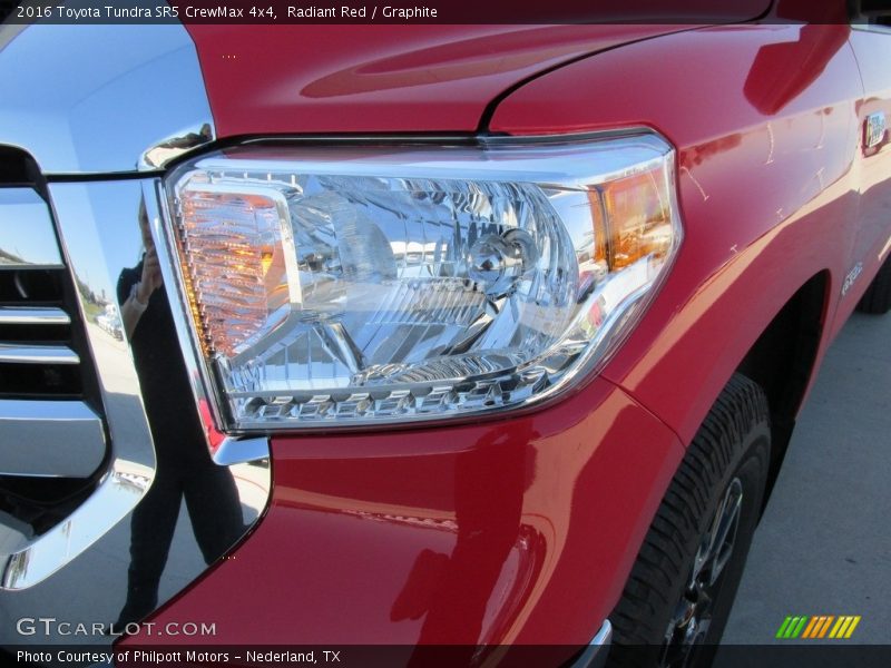 Radiant Red / Graphite 2016 Toyota Tundra SR5 CrewMax 4x4
