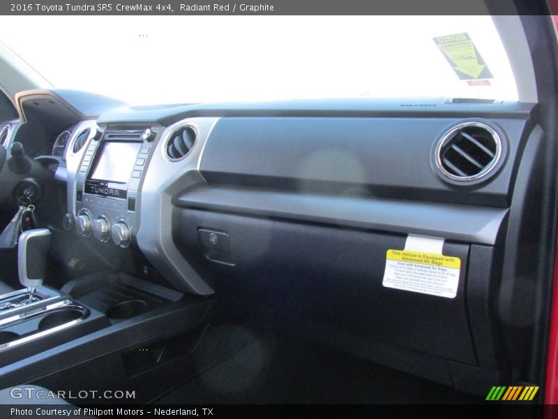 Radiant Red / Graphite 2016 Toyota Tundra SR5 CrewMax 4x4