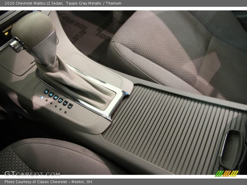 Taupe Gray Metallic / Titanium 2010 Chevrolet Malibu LS Sedan