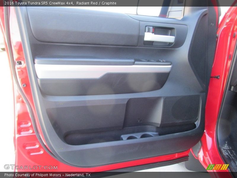 Radiant Red / Graphite 2016 Toyota Tundra SR5 CrewMax 4x4