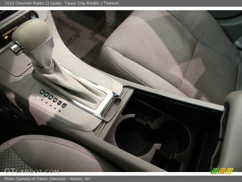 Taupe Gray Metallic / Titanium 2010 Chevrolet Malibu LS Sedan
