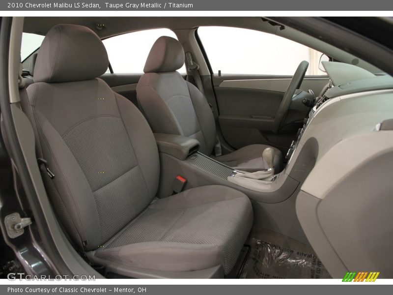 Taupe Gray Metallic / Titanium 2010 Chevrolet Malibu LS Sedan