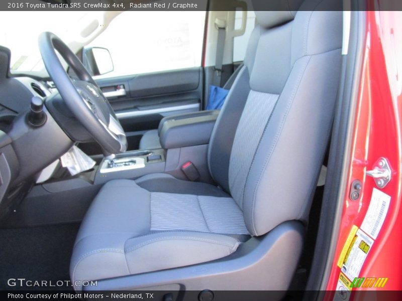 Radiant Red / Graphite 2016 Toyota Tundra SR5 CrewMax 4x4