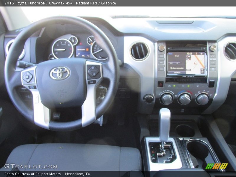 Radiant Red / Graphite 2016 Toyota Tundra SR5 CrewMax 4x4