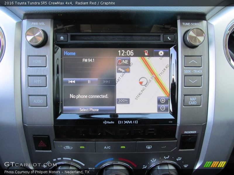 Radiant Red / Graphite 2016 Toyota Tundra SR5 CrewMax 4x4