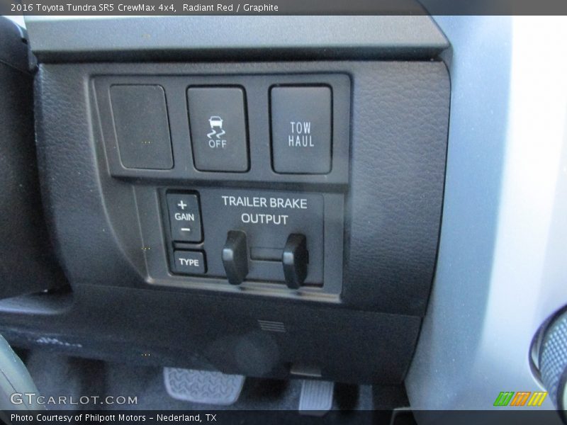 Radiant Red / Graphite 2016 Toyota Tundra SR5 CrewMax 4x4