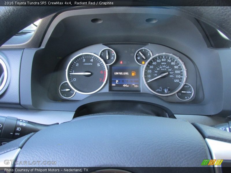 Radiant Red / Graphite 2016 Toyota Tundra SR5 CrewMax 4x4