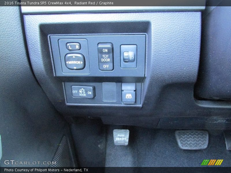 Radiant Red / Graphite 2016 Toyota Tundra SR5 CrewMax 4x4
