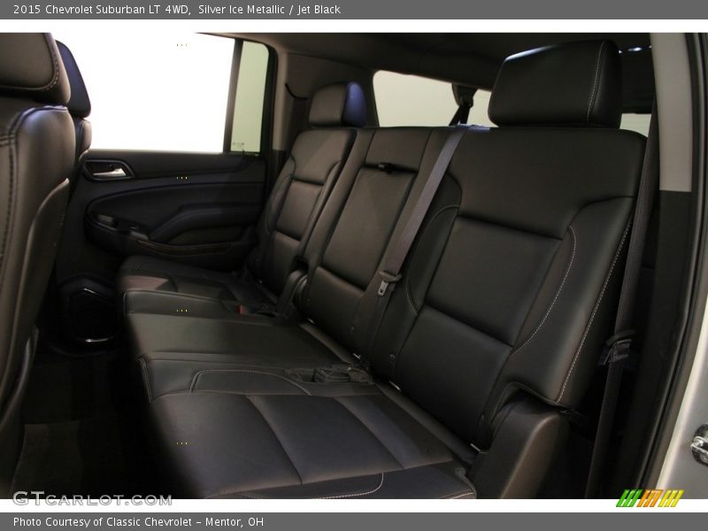 Silver Ice Metallic / Jet Black 2015 Chevrolet Suburban LT 4WD