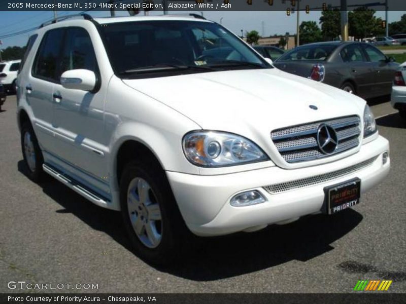 Alabaster White / Ash 2005 Mercedes-Benz ML 350 4Matic Special Edition