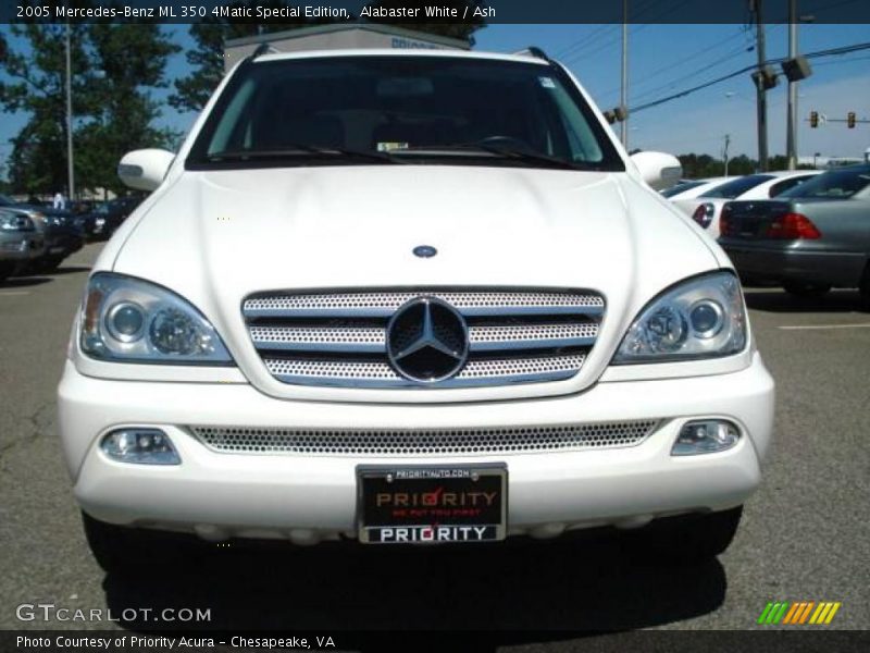 Alabaster White / Ash 2005 Mercedes-Benz ML 350 4Matic Special Edition