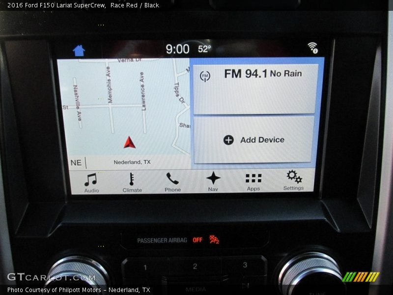 Race Red / Black 2016 Ford F150 Lariat SuperCrew