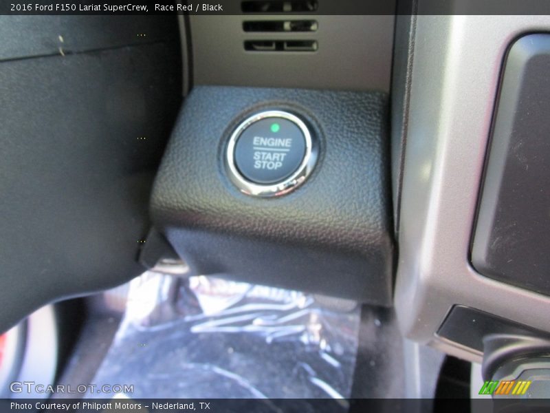 Race Red / Black 2016 Ford F150 Lariat SuperCrew