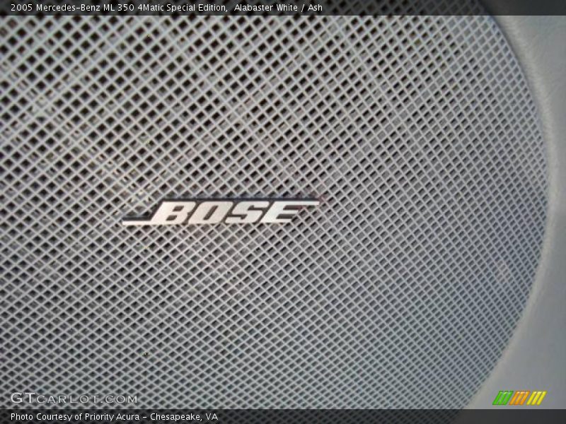 Alabaster White / Ash 2005 Mercedes-Benz ML 350 4Matic Special Edition