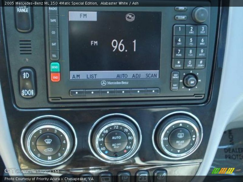 Alabaster White / Ash 2005 Mercedes-Benz ML 350 4Matic Special Edition
