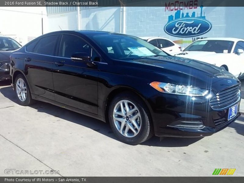 Shadow Black / Charcoal Black 2016 Ford Fusion SE