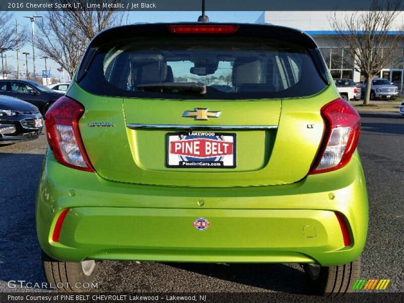 Lime Metallic / Jet Black 2016 Chevrolet Spark LT