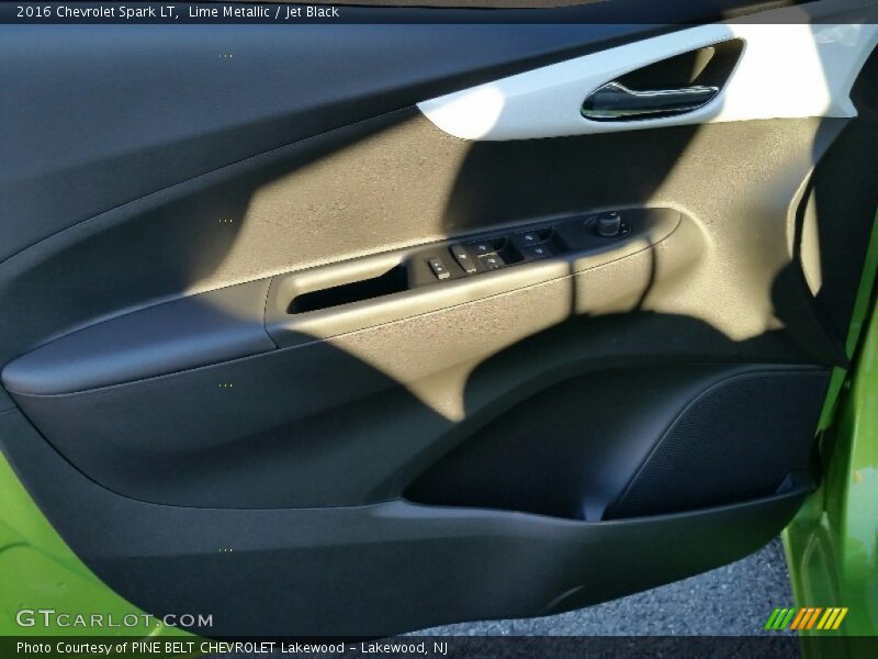 Lime Metallic / Jet Black 2016 Chevrolet Spark LT