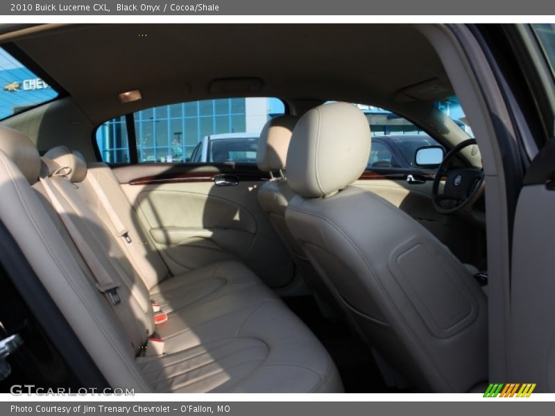 Black Onyx / Cocoa/Shale 2010 Buick Lucerne CXL