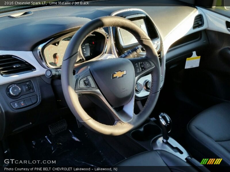 Lime Metallic / Jet Black 2016 Chevrolet Spark LT
