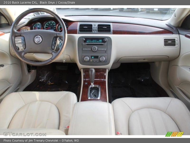 Black Onyx / Cocoa/Shale 2010 Buick Lucerne CXL