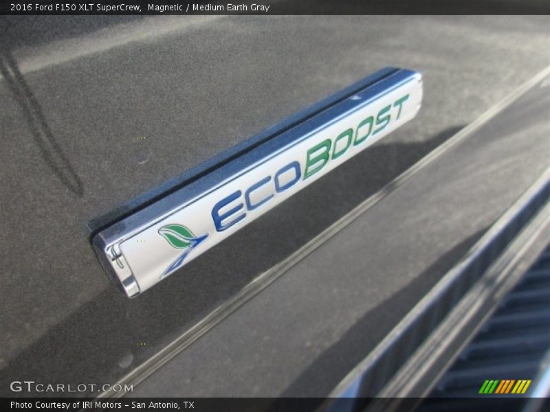 Magnetic / Medium Earth Gray 2016 Ford F150 XLT SuperCrew