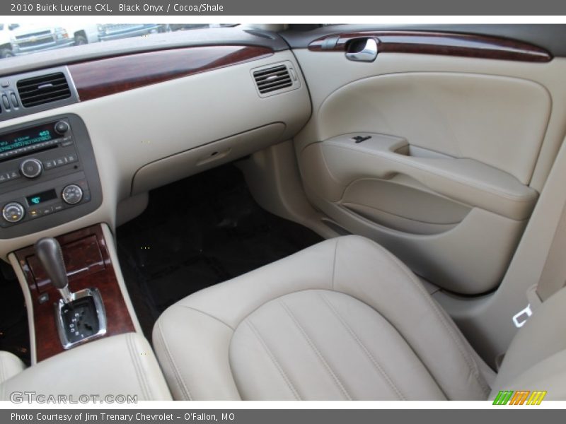 Black Onyx / Cocoa/Shale 2010 Buick Lucerne CXL