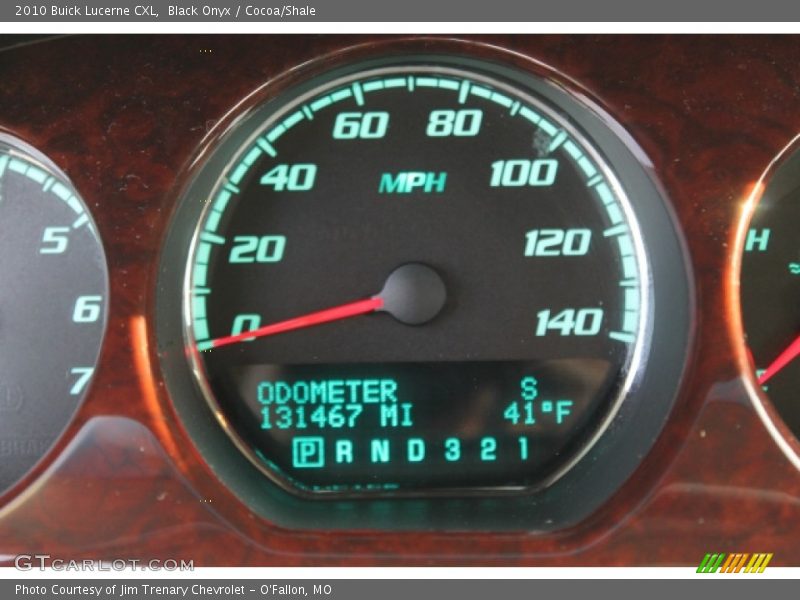 Black Onyx / Cocoa/Shale 2010 Buick Lucerne CXL