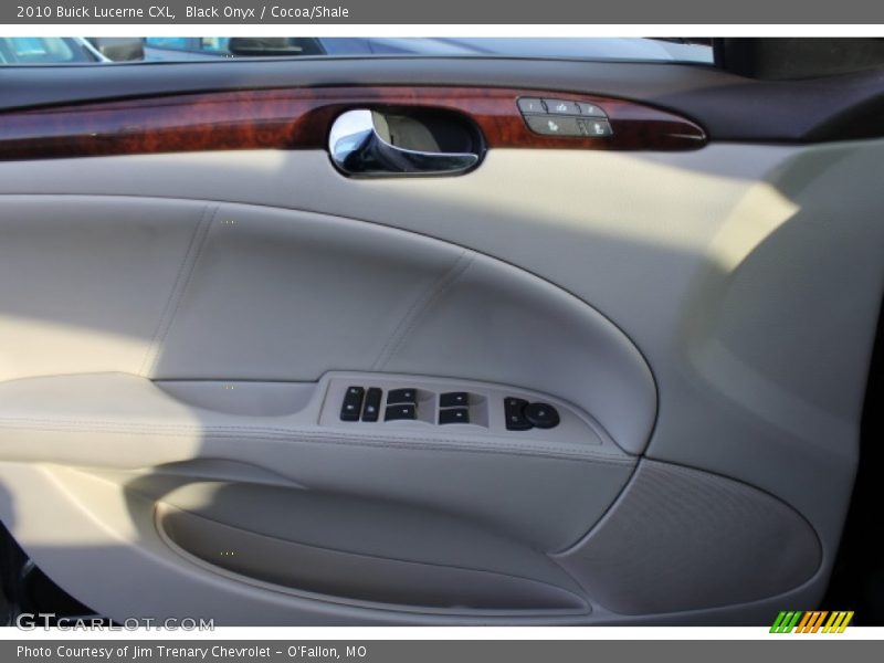 Black Onyx / Cocoa/Shale 2010 Buick Lucerne CXL