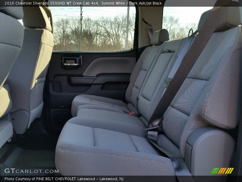 Summit White / Dark Ash/Jet Black 2016 Chevrolet Silverado 3500HD WT Crew Cab 4x4