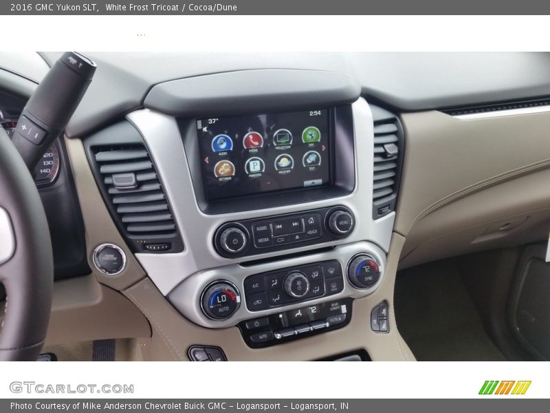 Controls of 2016 Yukon SLT