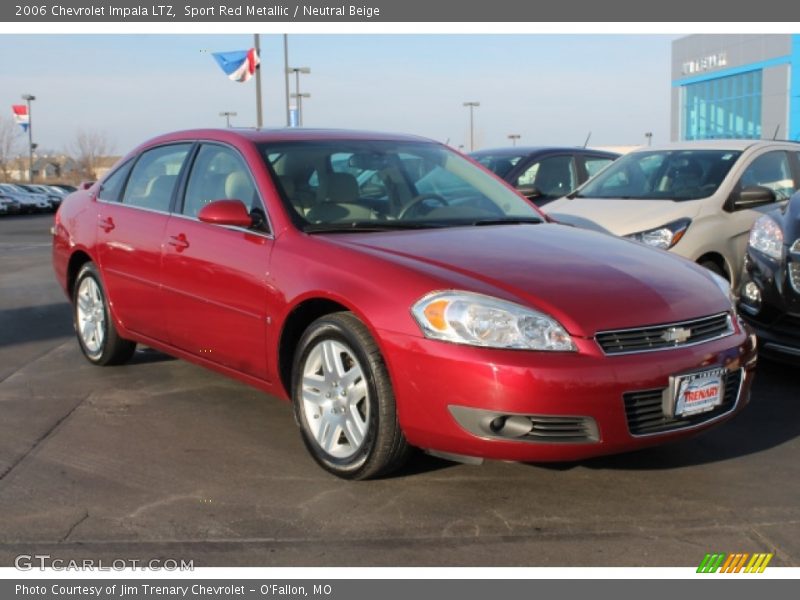 Sport Red Metallic / Neutral Beige 2006 Chevrolet Impala LTZ