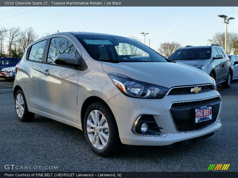 Toasted Marshmallow Metallic / Jet Black 2016 Chevrolet Spark LT