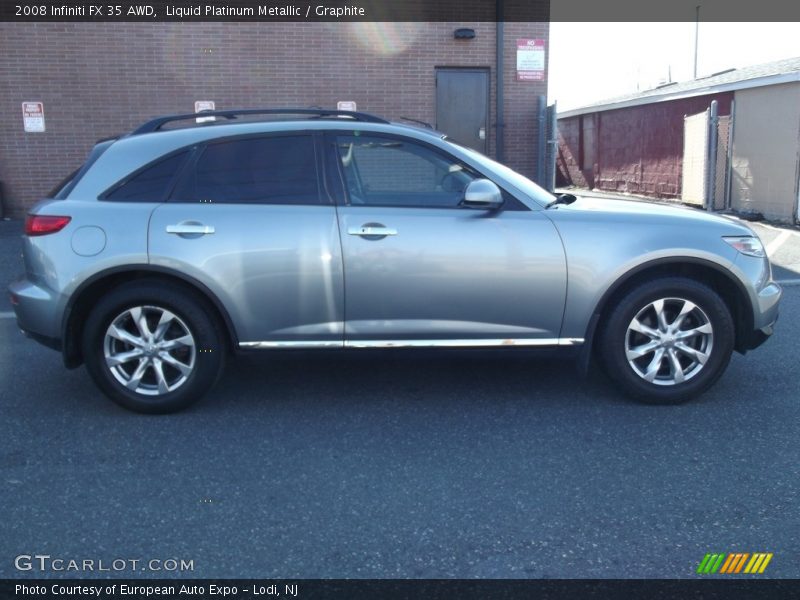 Liquid Platinum Metallic / Graphite 2008 Infiniti FX 35 AWD