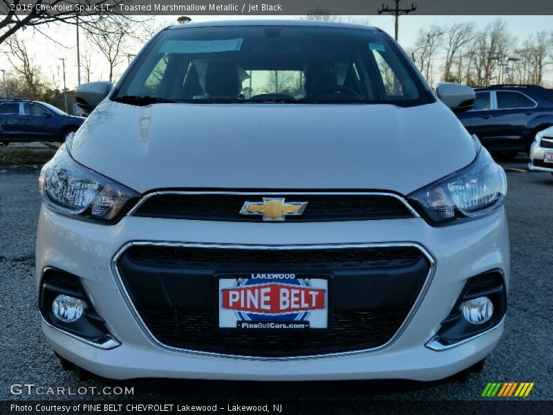 Toasted Marshmallow Metallic / Jet Black 2016 Chevrolet Spark LT