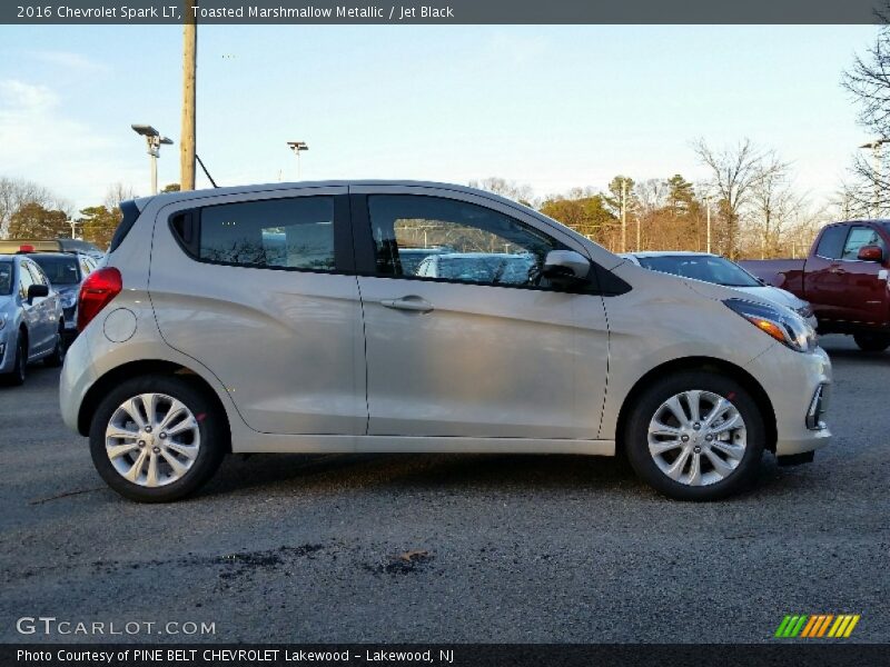 Toasted Marshmallow Metallic / Jet Black 2016 Chevrolet Spark LT