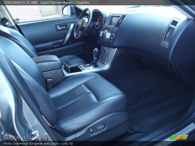 Liquid Platinum Metallic / Graphite 2008 Infiniti FX 35 AWD