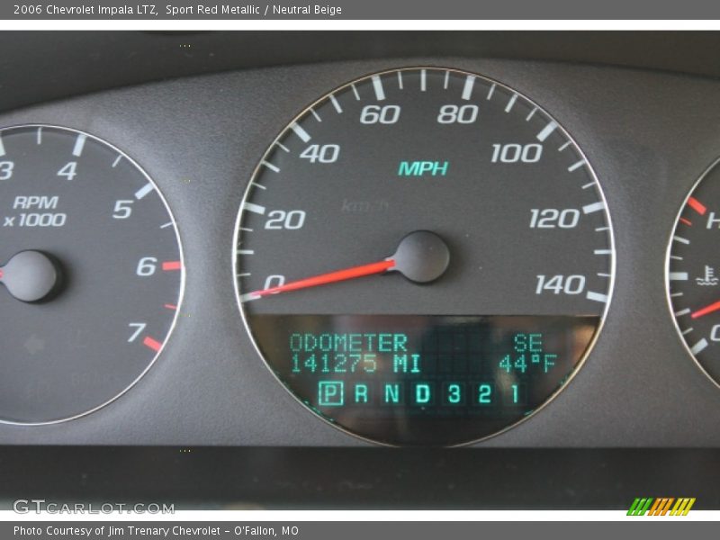 Sport Red Metallic / Neutral Beige 2006 Chevrolet Impala LTZ