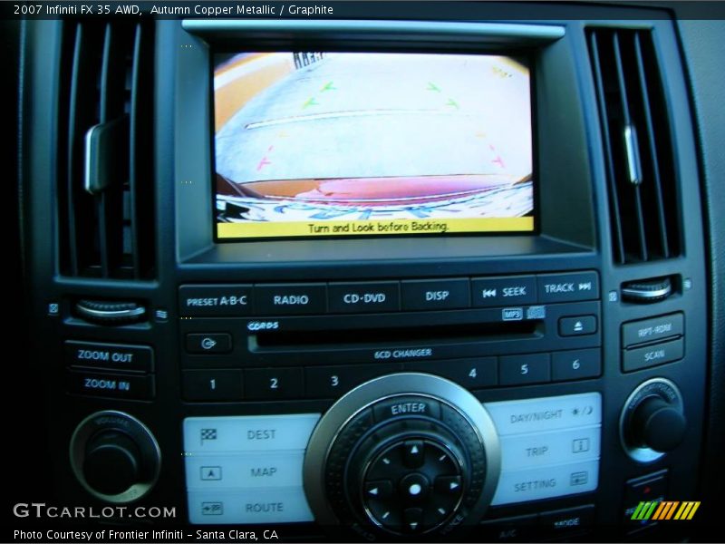 Autumn Copper Metallic / Graphite 2007 Infiniti FX 35 AWD