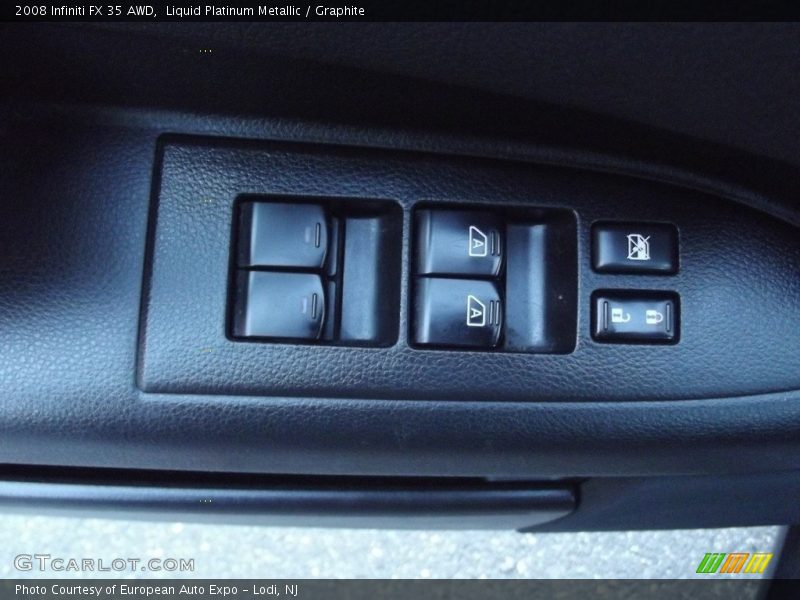 Liquid Platinum Metallic / Graphite 2008 Infiniti FX 35 AWD