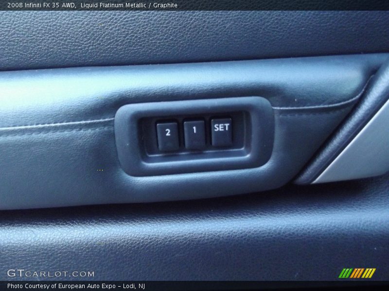 Liquid Platinum Metallic / Graphite 2008 Infiniti FX 35 AWD